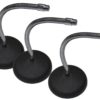 Pack 3 Pie De Mesa Para Micrófono Reforzado Flexible Envio