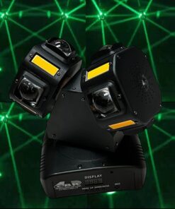 Efecto 3 en 1 giro 360 laser+flash+led GBR CITY LED PRO
