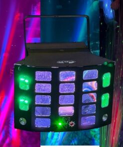 Efecto 5 en 1 GBR TRI GRESSOR LED laser, flash wash y mas